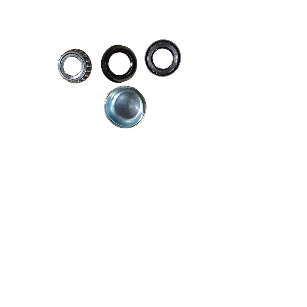Trailer Axle Kit for 2000 lb with Hub, Spindle, Grease Seal, Dust Cap & Bearings