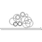 533290R91 Steering Cylinder Repair Kit Fits Case/International Harvester 1066
