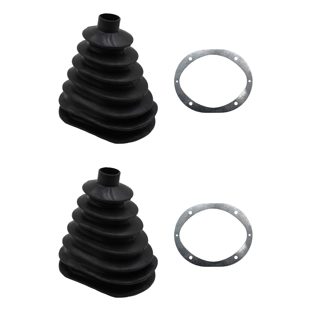 2X Rubber Steering Boot 6532127 Fits Bobcat 440 443 450 453 463 520