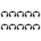 1185388 QTY 10: E Clips Fits Troy Bilt