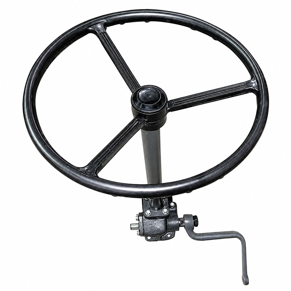 Steering Box Assembly with Wheel & Cap Fits Kubota Replaces 32150-16803