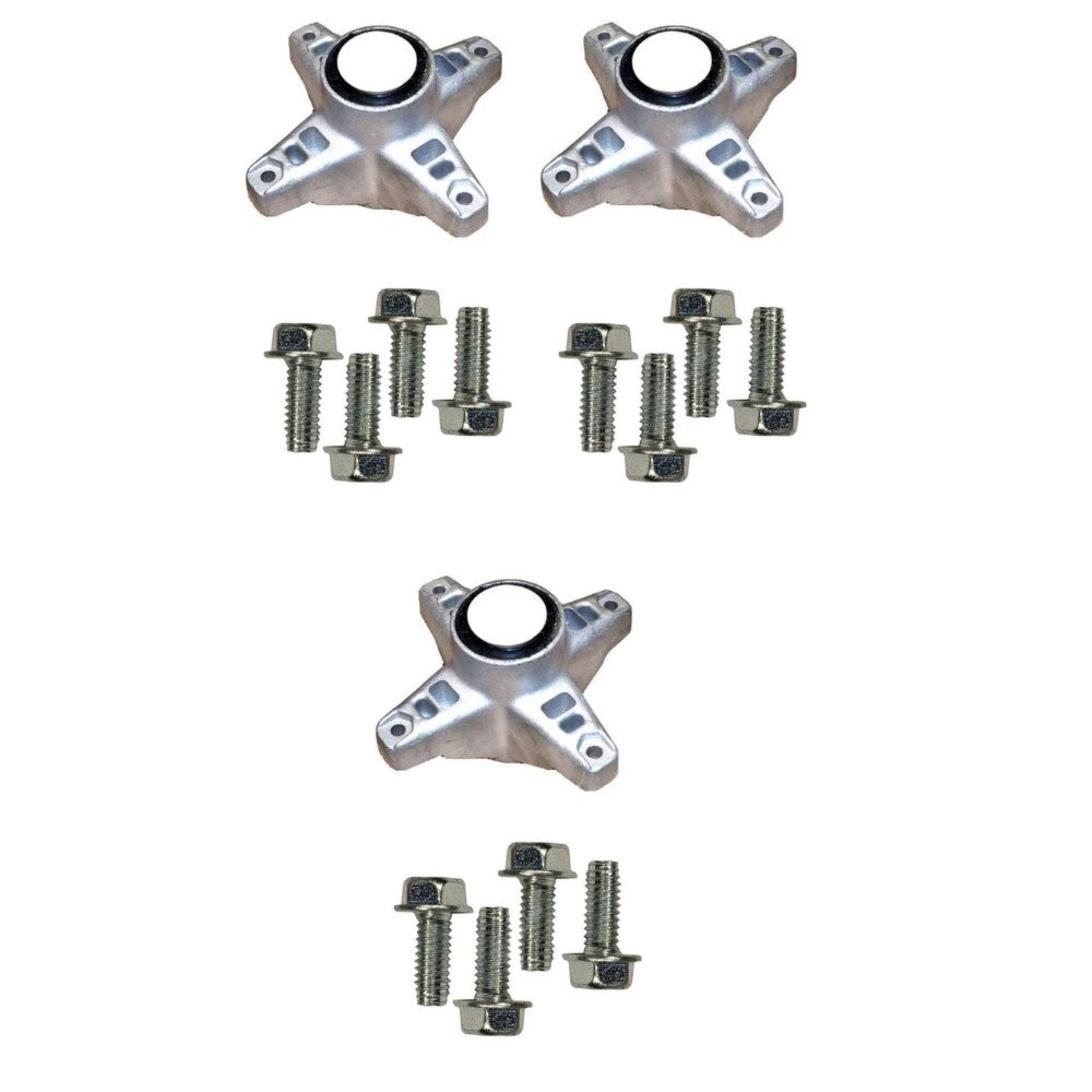1724491 Qty 3: Spindle Assembly & Bolts
 Fits Cub Cadet