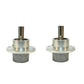 46020 Qty 2: Spindle Assembly w/ 1" Shaft Diameter Fits Scag 36" 48" 52" 61"