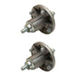 FRS20-0046_x2 Qty 2: Spindle Assembly w/o Nut Fits John Deere