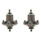 FRS20-0046_x2 Qty 2: Spindle Assembly w/o Nut Fits John Deere