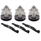 Mower Blade Spindle Kit Fits Cub Cadet 50" Deck 742-04053A 918-04125A