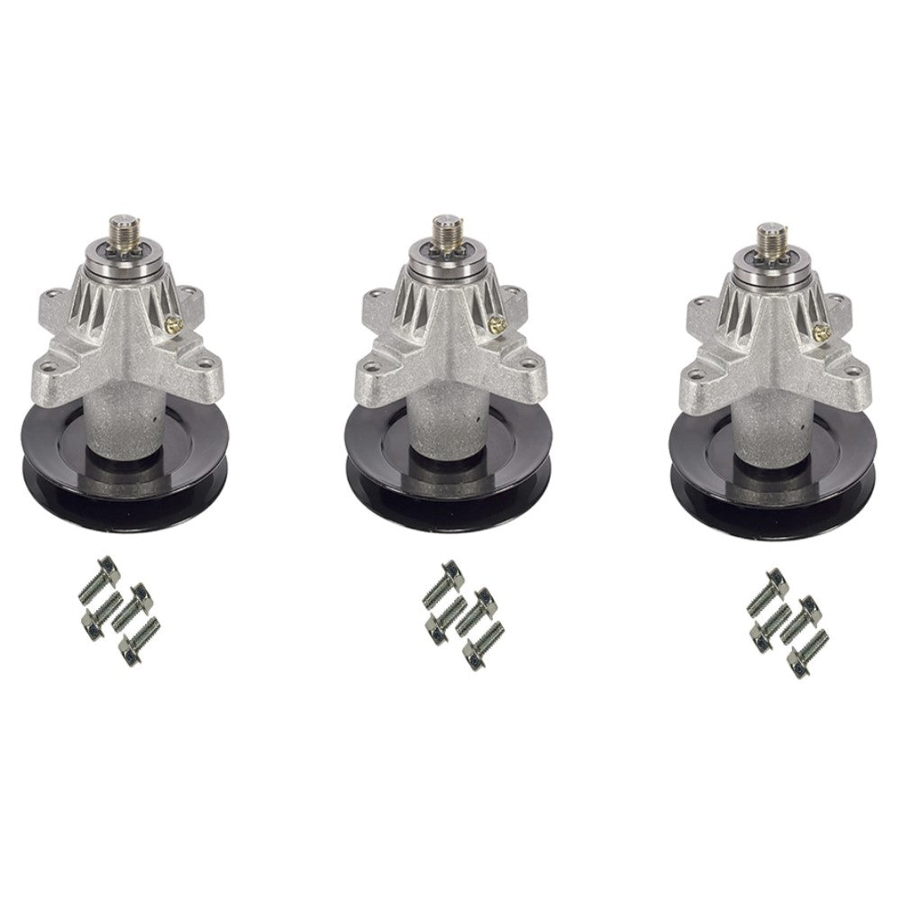 1724491 Qty 3: Spindle Assembly with Bolts Fits Cub Cadet LT RZT with 50" Deck