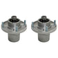 2PK Spindle Assembly for Hustler Raptor SD SDX Flip-Up Sport Replaces 601804