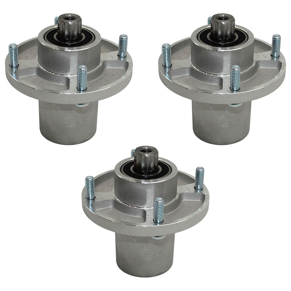 Qty 3: Spindle Assembly Fits Hustler Replaces 601804