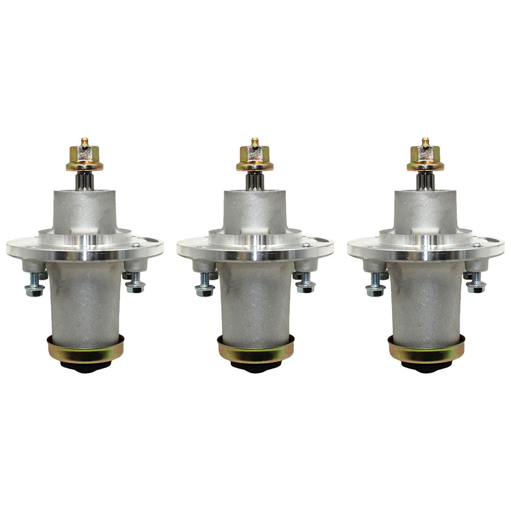 Qty. 3 Spindle Assembly
 Fits Husqvarna Replaces 539112170