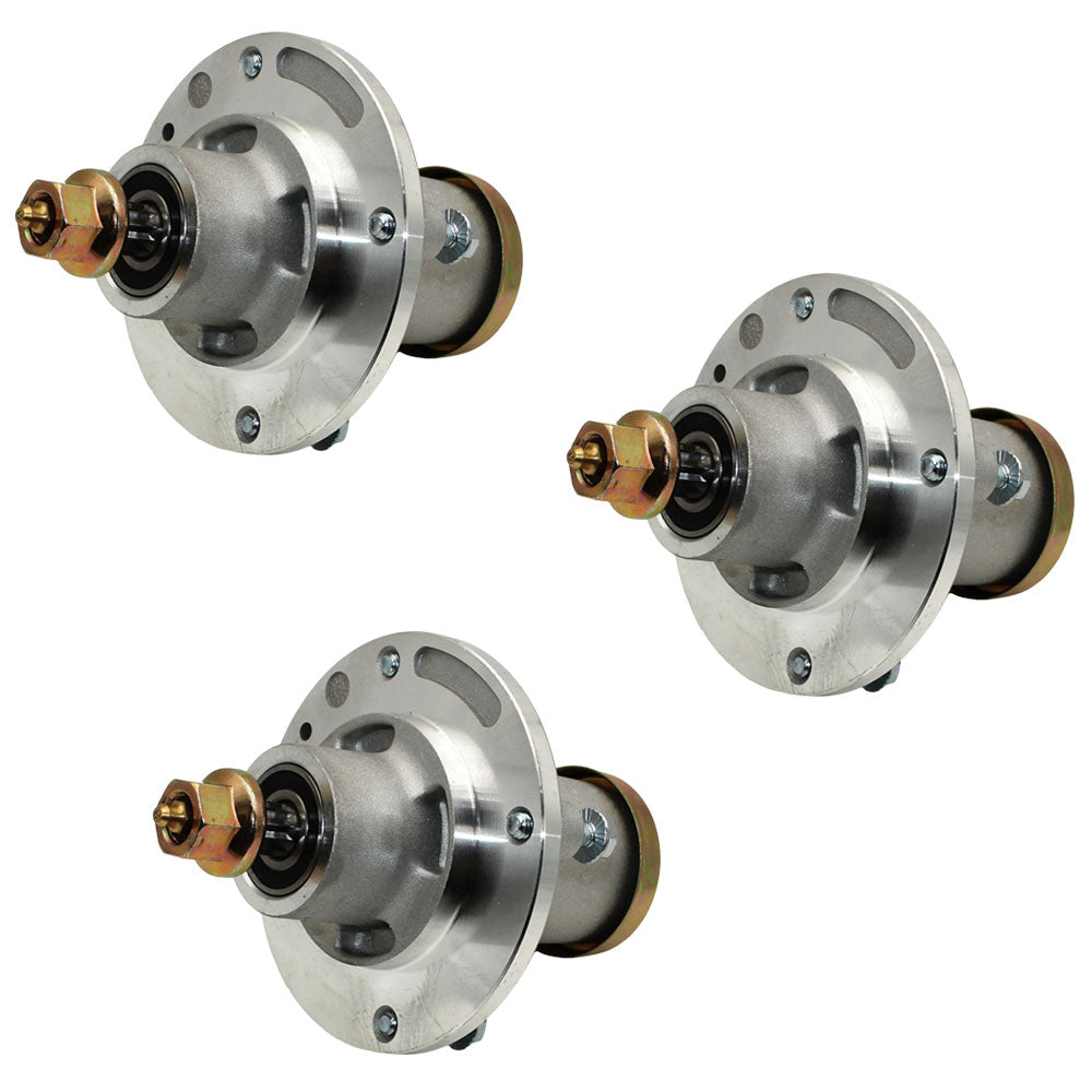 Fits Husqvarna 539112170 Set Of 3 Lawn Mower Spindle Assembly