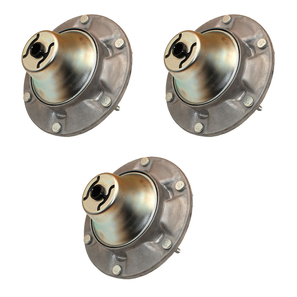 TCA17517 Set of (3) Mower Deck Spindles
 Fits John Deere Z510 Z510A Z520 Z520A