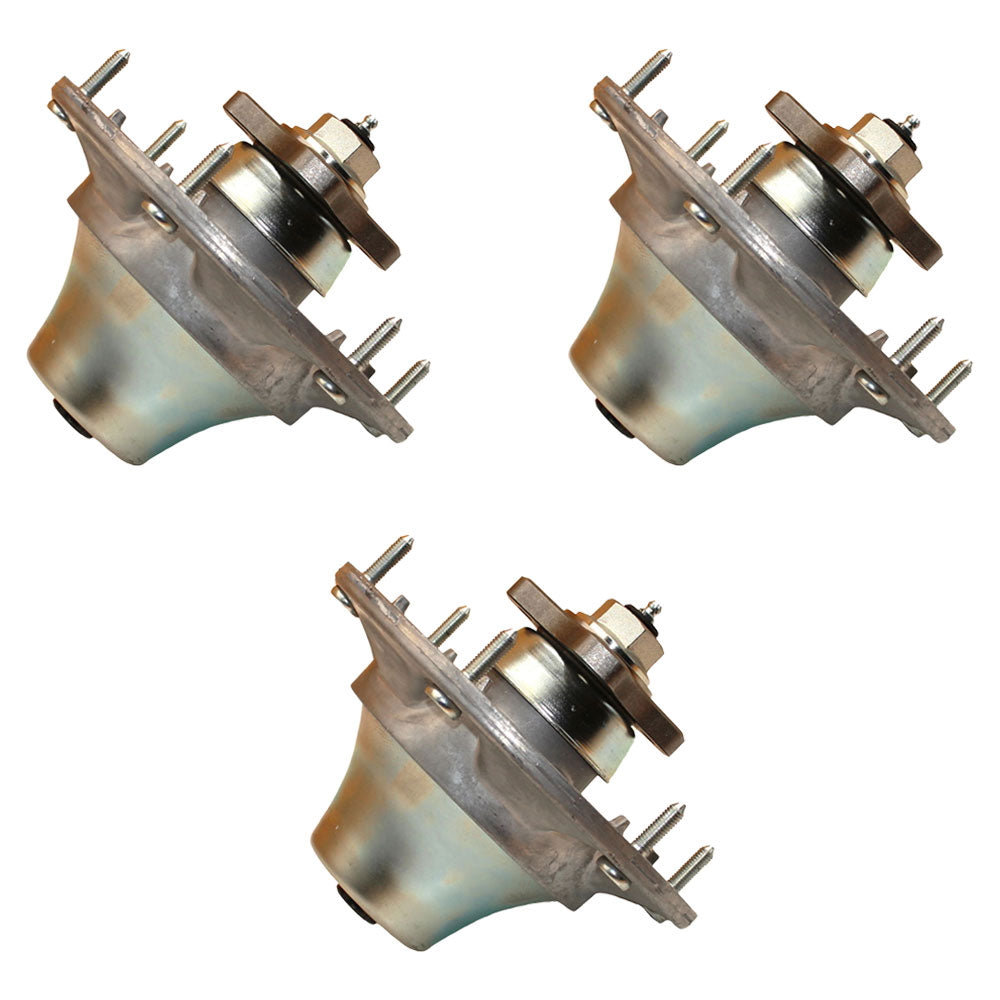 TCA17517 Set of (3) Mower Deck Spindles
 Fits John Deere Z510 Z510A Z520 Z520A