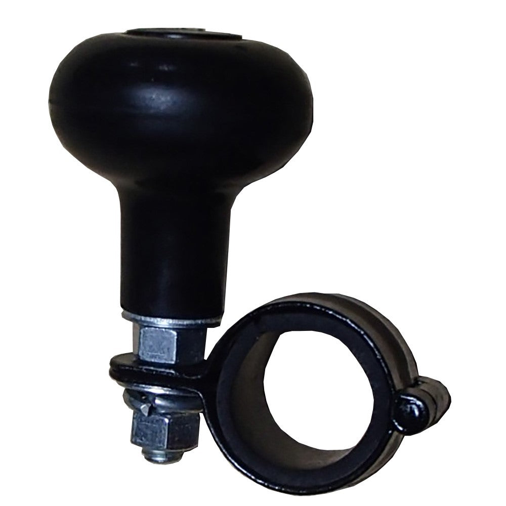 Universal Car Heavy Duty Steering Wheel Spinner Handle Power Knob Black Rubber