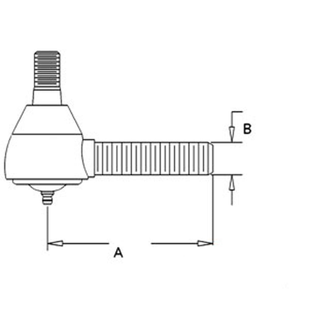 FRT40-0004 - Right Hand Short Tie Rod