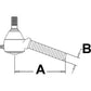 NAA33271A Restoration Rear Drag Link End Fits Case/International Harvester 300