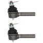 2 FRONT DRAG LINK TIE ROD ENDS Fits Ford 2000 2031 2120 2131 2N 4000 4031 4120