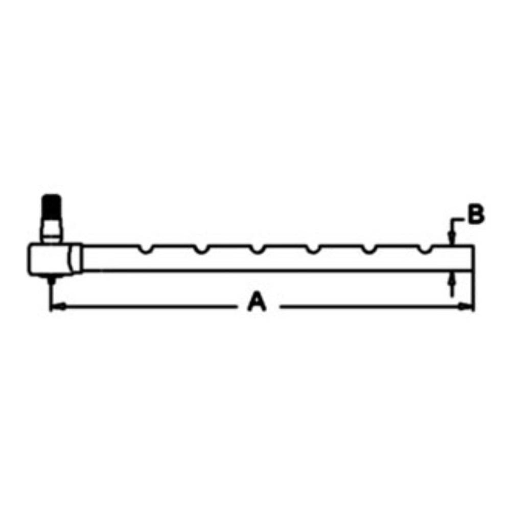 384441R93 Tie Rod Fits Case-IH Combine 1026 1066 1086 1206