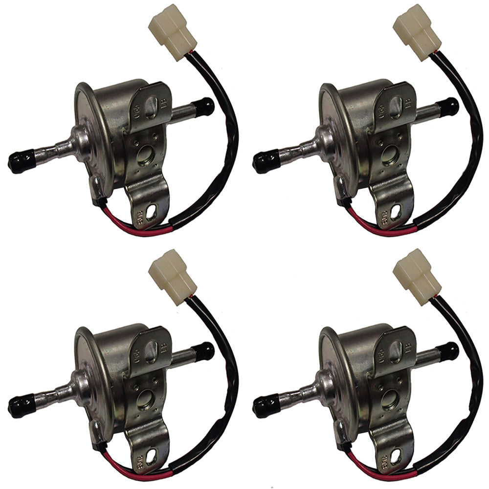 R1401-51350 Qty 4: Fuel Pump Fits Kubota BX1860 BX2360 BX25 BX2660D F2260 F2560