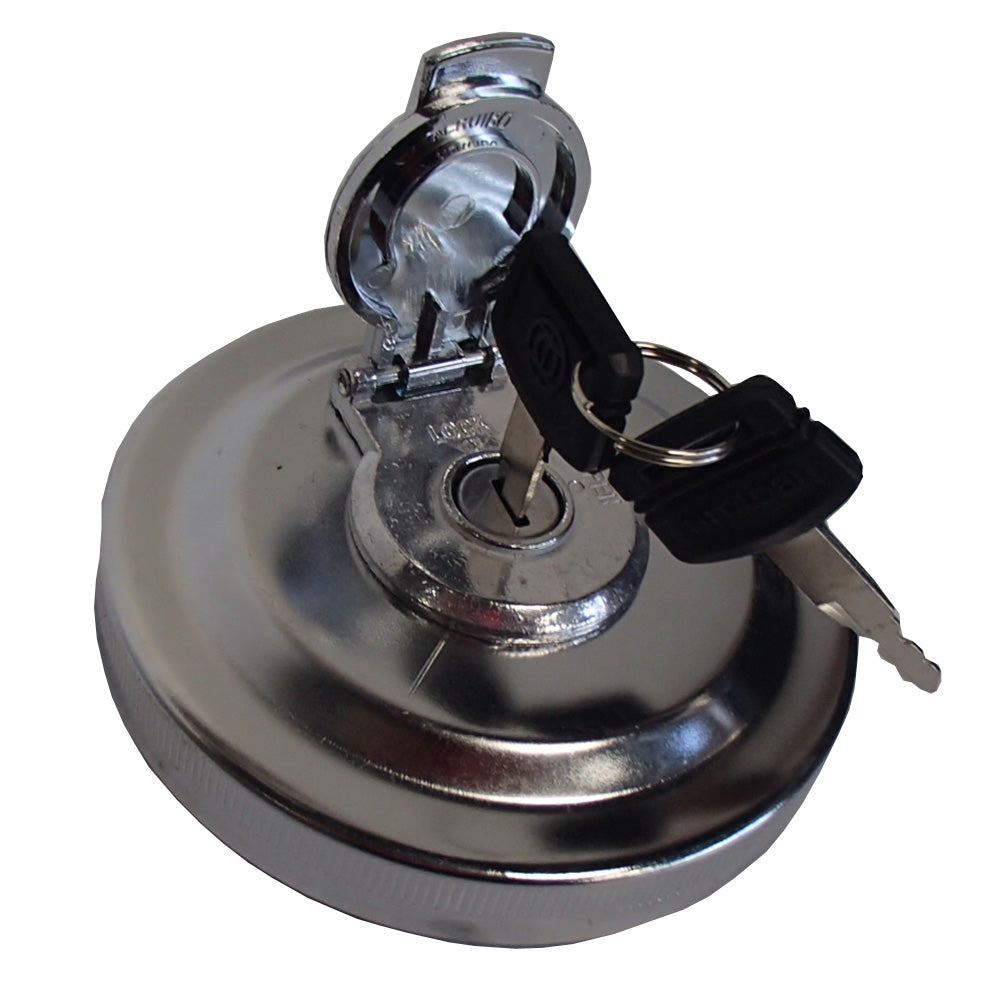 Fuel Tank Cap - Chrome Locking Fits John Deere 110 750 AT321249