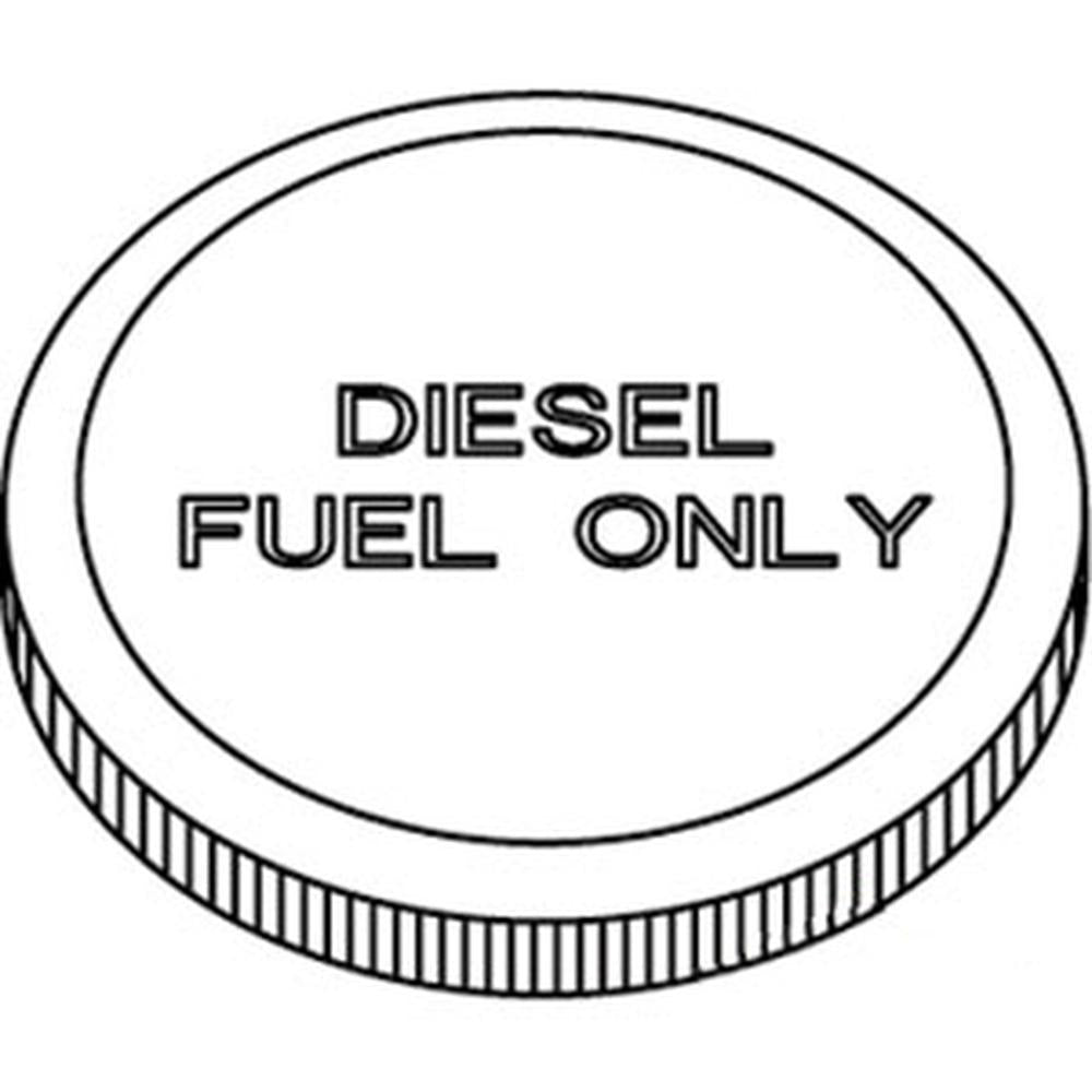 104781C1 Non-Vented Fuel Tank Cap Fits Case/International Harvester