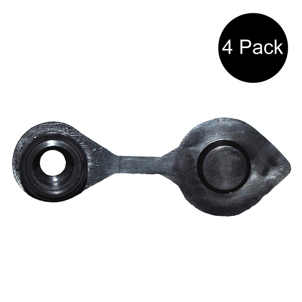 Qty 4: Gas Can Vent Cap (Black)  Fits Universal Products