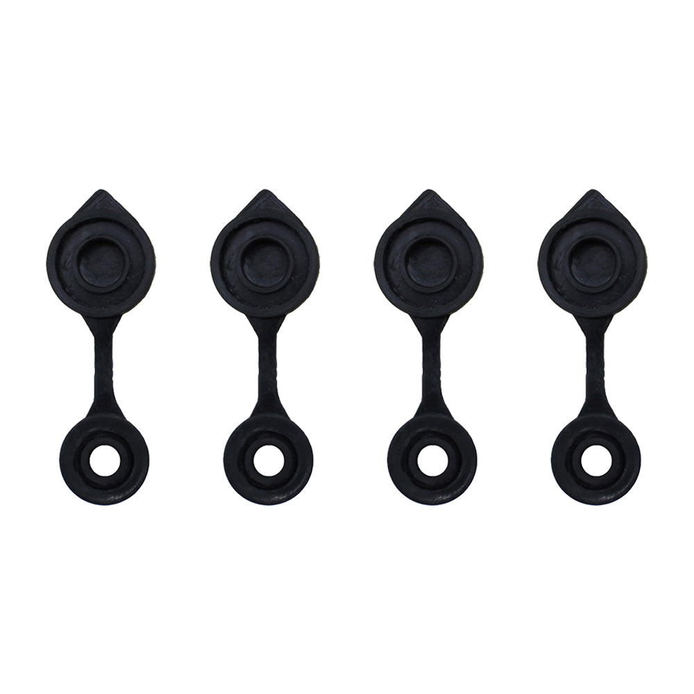 Qty 4: Gas Can Vent Cap (Black)  Fits Universal Products