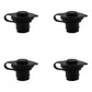 Qty 4: Gas Can Vent Cap (Black)  Fits Universal Products