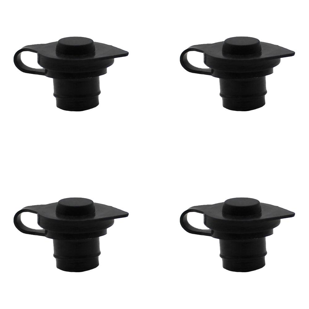 Qty 4: Gas Can Vent Cap (Black)  Fits Universal Products