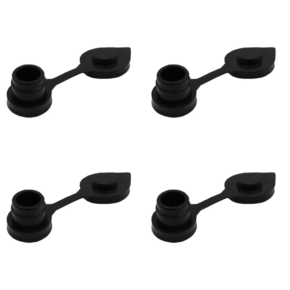 Qty 4: Gas Can Vent Cap (Black)  Fits Universal Products