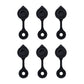 Qty 6: Gas Can Vent Cap (Black)  Fits Universal Products