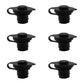 Qty 6: Gas Can Vent Cap (Black)  Fits Universal Products