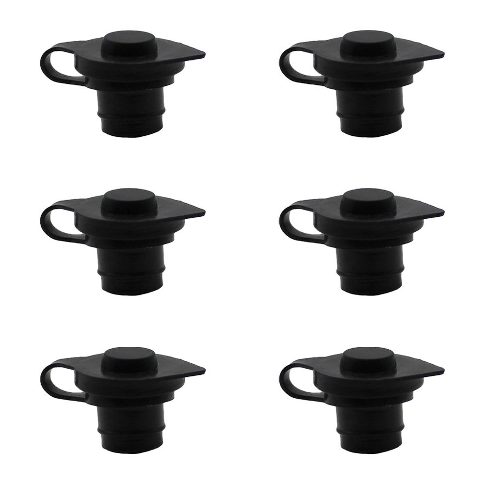 Qty 6: Gas Can Vent Cap (Black)  Fits Universal Products