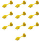 Set of Ten (10) Yellow Vent Caps For Gas Diesel Fuel Kerosene Water Jugs Cans