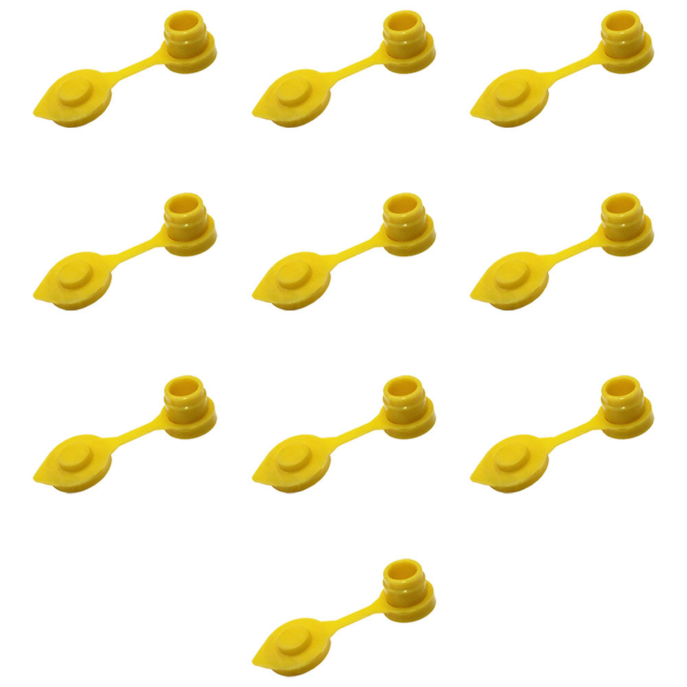 Ten (10) New Fuel Jug Vent Caps For Gas Diesel Fuel Kerosene Water Cans
