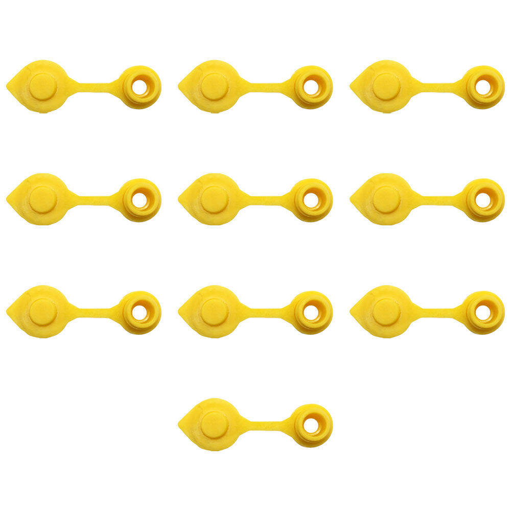 FSG80-0132_x10 Qty 10: Gas Can Vent Cap (Yellow)  Fits Universal Products
