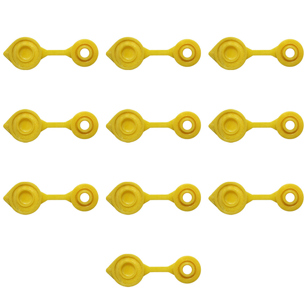 Ten (10) New Fuel Jug Vent Caps For Gas Diesel Fuel Kerosene Water Cans