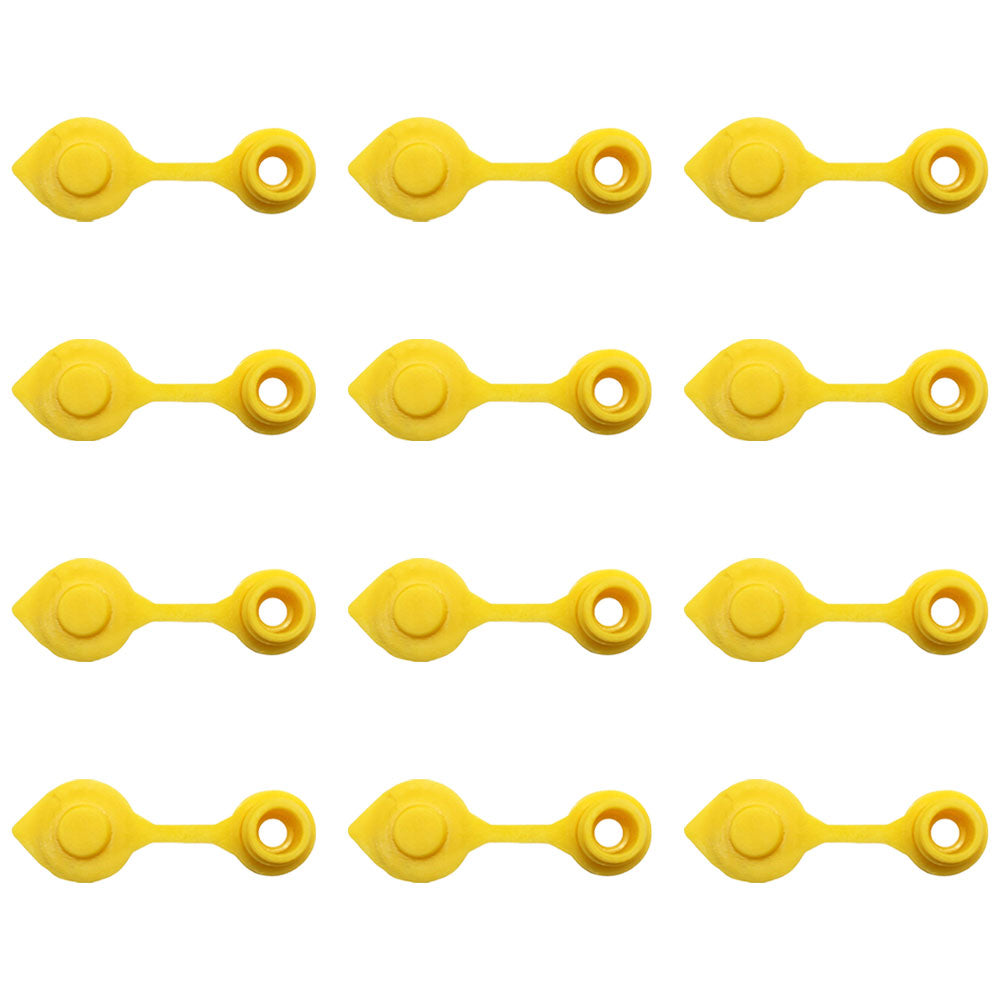 FSG80-0132_x12 Qty 12: Gas Can Vent Cap (Yellow)  Fits Universal Products