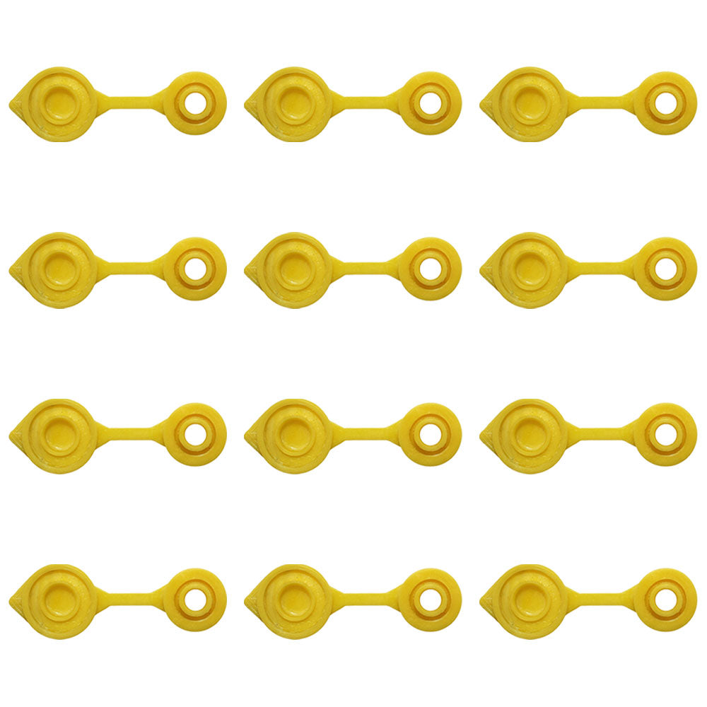 FSG80-0132_x12 Qty 12: Gas Can Vent Cap (Yellow)  Fits Universal Products