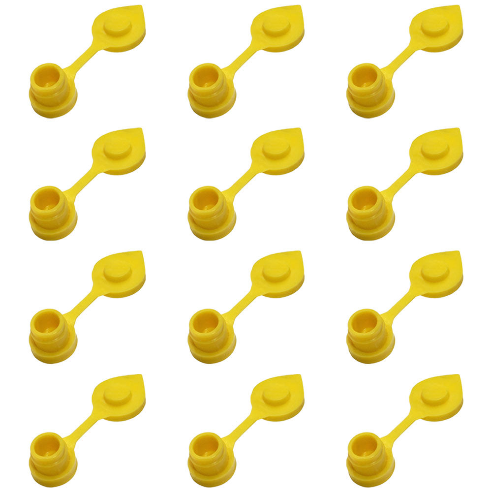 FSG80-0132_x12 Qty 12: Gas Can Vent Cap (Yellow)  Fits Universal Products