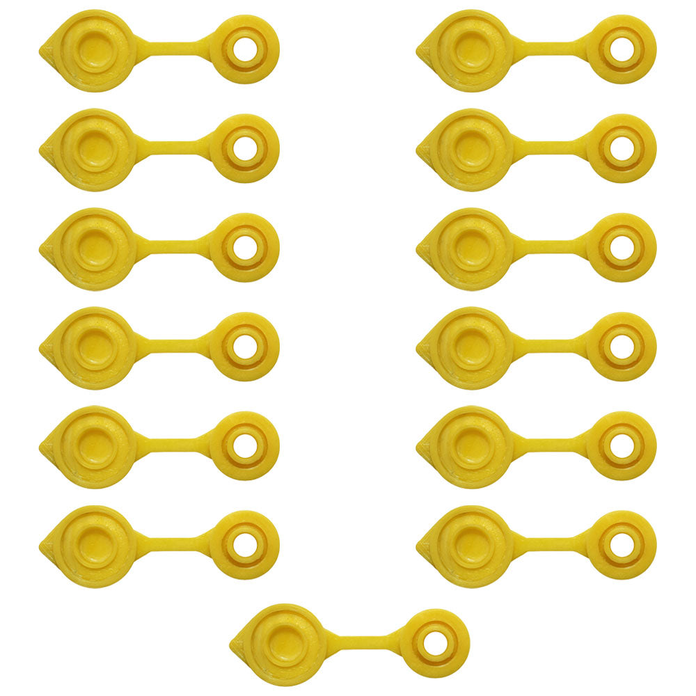 FSG80-0132_x13 Qty 13: Gas Can Vent Cap (Yellow)  Fits Universal Products