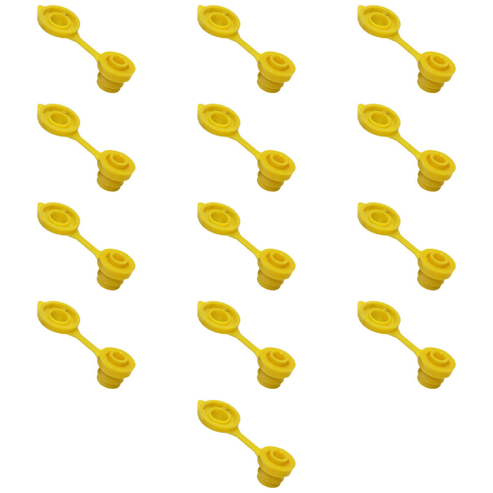 FSG80-0132_x13 Qty 13: Gas Can Vent Cap (Yellow)  Fits Universal Products