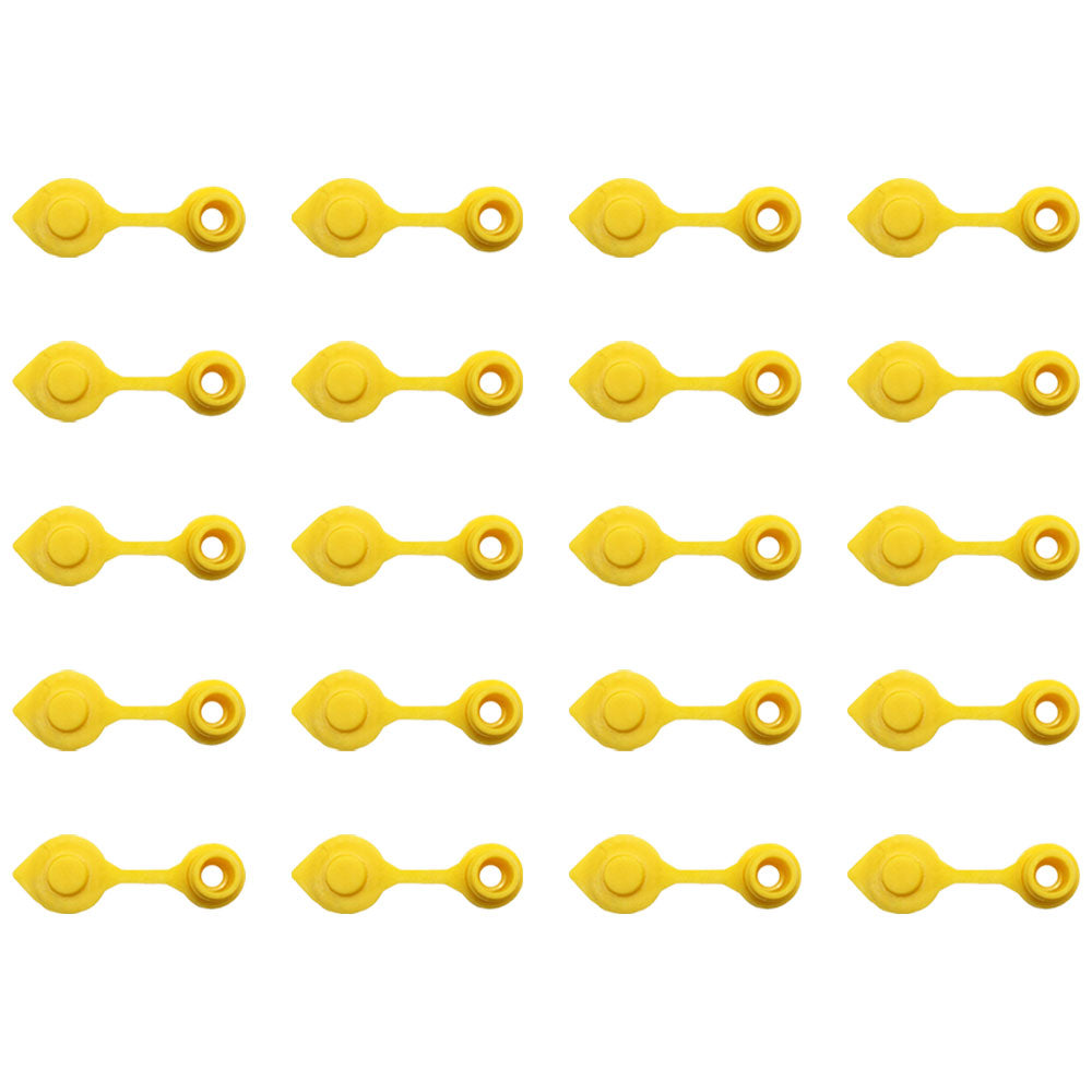 FSG80-0132_x20 Qty 20: Gas Can Vent Cap (Yellow)  Fits Universal Products