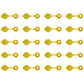 Qty 20: Gas Can Vent Caps (Yellow)  Fits Universal Products