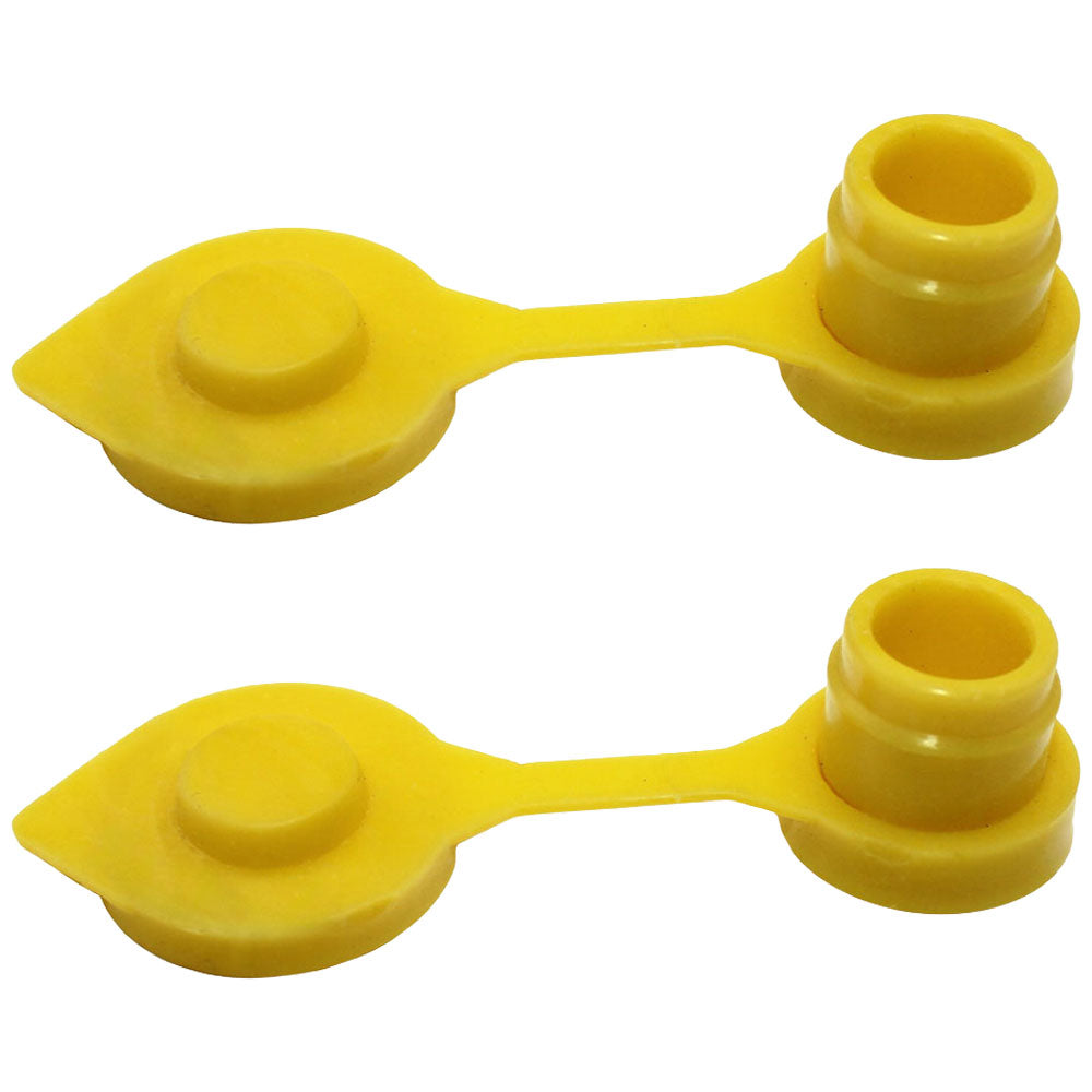 FSG80-0132_x2 Qty 2: Gas Can Vent Cap (Yellow)  Fits Universal Products