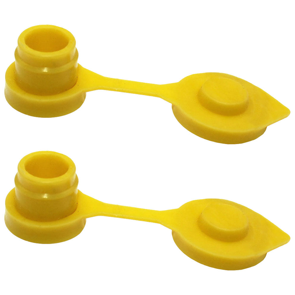 FSG80-0132_x2 Qty 2: Gas Can Vent Cap (Yellow)  Fits Universal Products