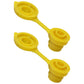 Qty 2: Gas Can Vent Caps (Yellow)  Fits Universal Products