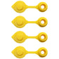 FSG80-0132_x4 Qty 4: Gas Can Vent Cap (Yellow)  Fits Universal Products