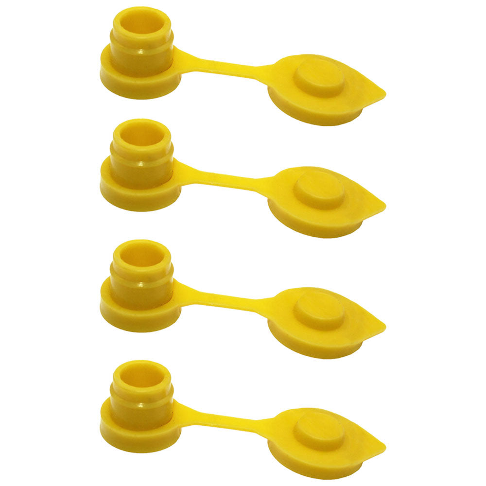FSG80-0132_x4 Qty 4: Gas Can Vent Cap (Yellow)  Fits Universal Products