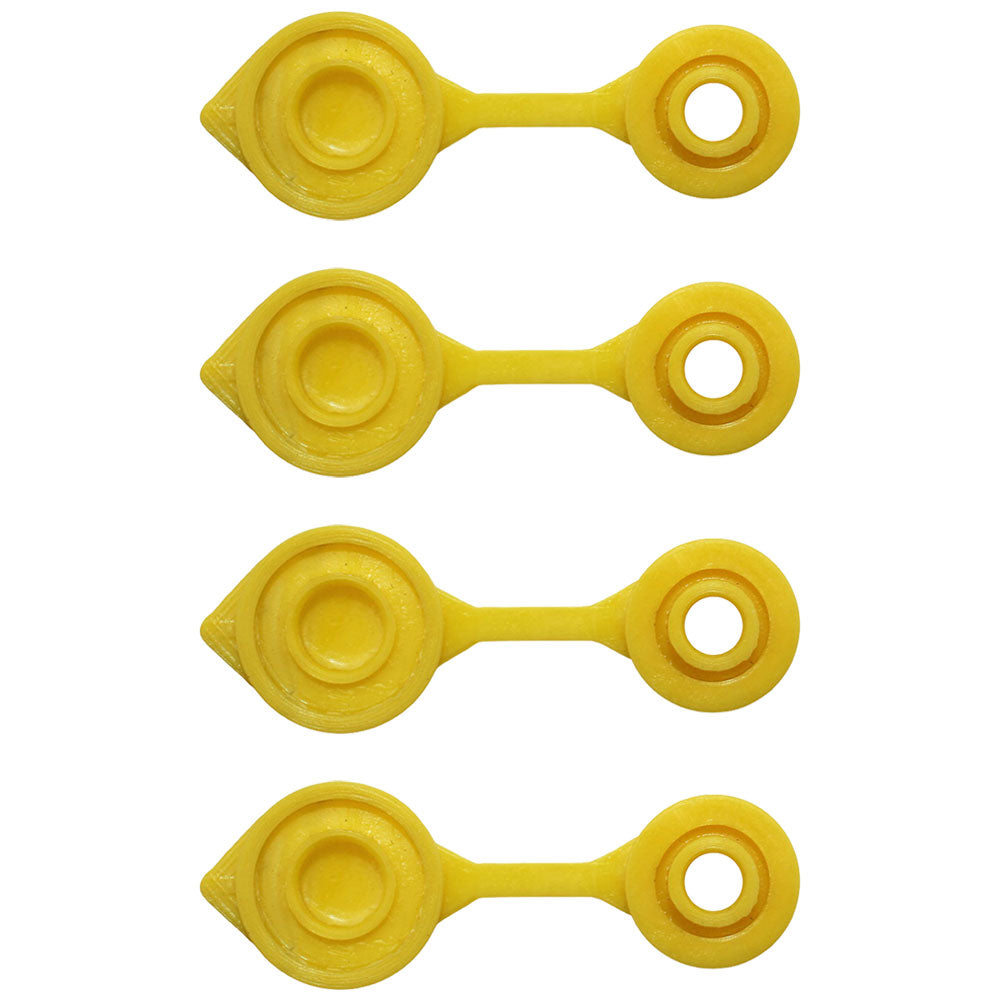 FSG80-0132_x4 Qty 4: Gas Can Vent Cap (Yellow)  Fits Universal Products